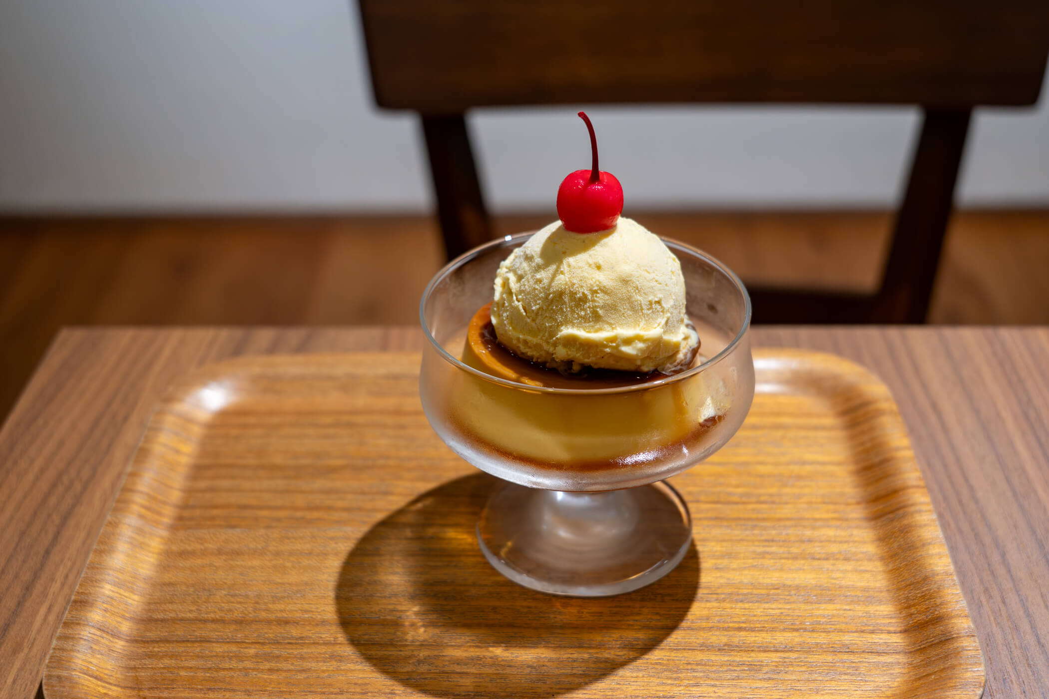 クルーズカフェキャナルの門司港レトロプリン